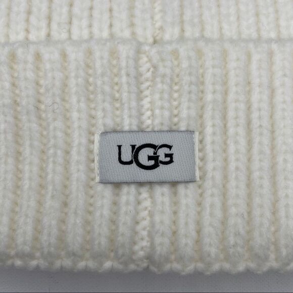 Ugg Pom Knit Wool Blend Beanie NWT main image 7